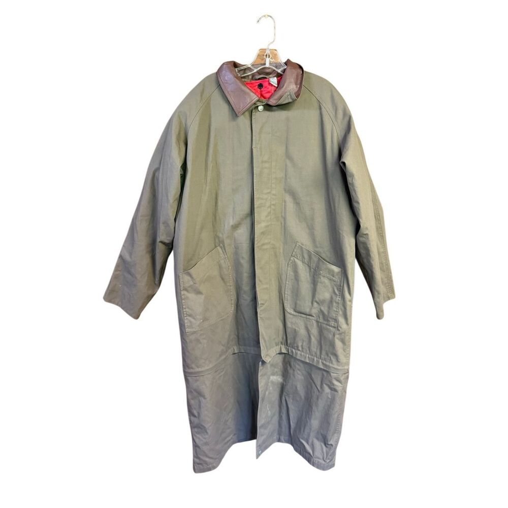 vintage Marlboro Gear duster trench coat convertible bottom section/detachable r